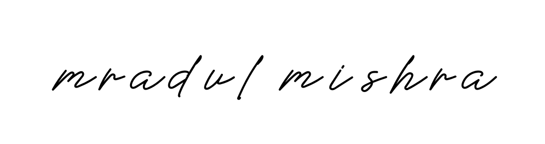 Mradul-mishra signature