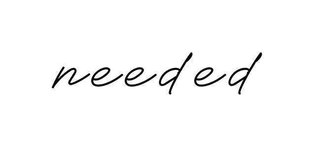 Needed signature