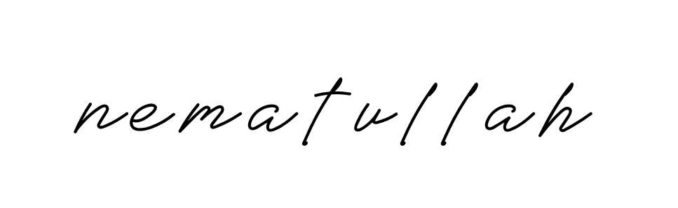 Nematullah- signature