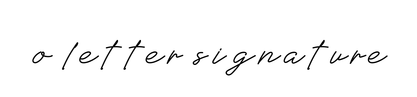 O-letter-signature signature