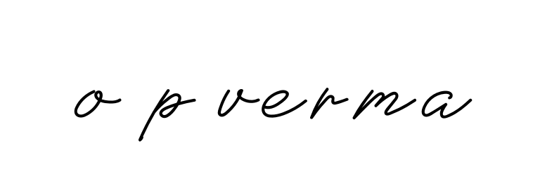 O-p-verma signature