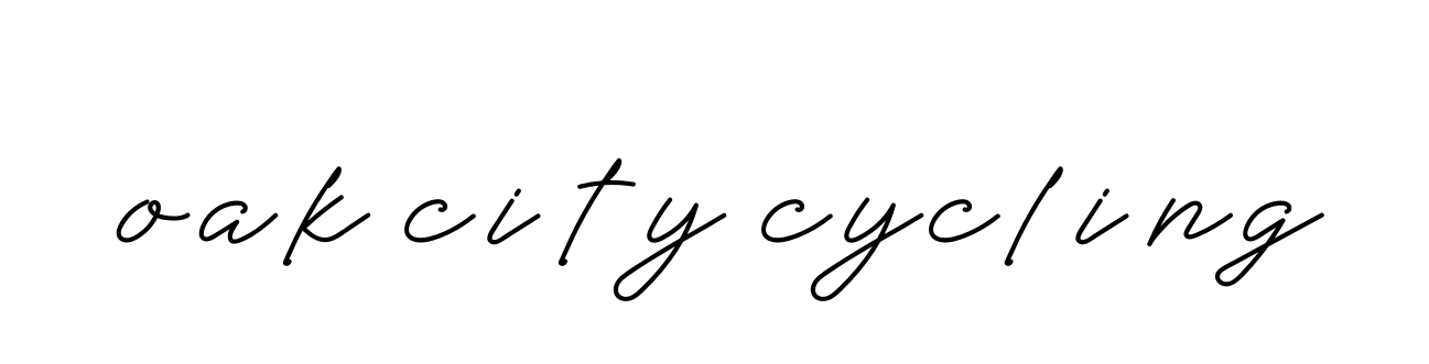 Oak-city-cycling signature