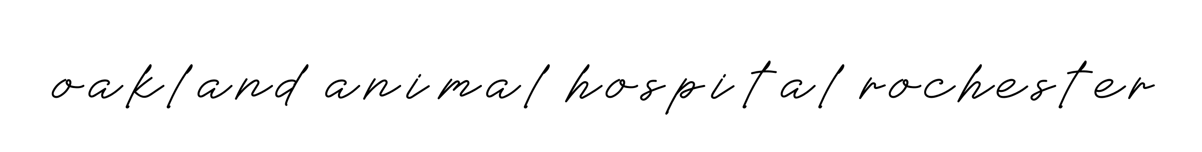 Oakland-animal-hospital-rochester signature