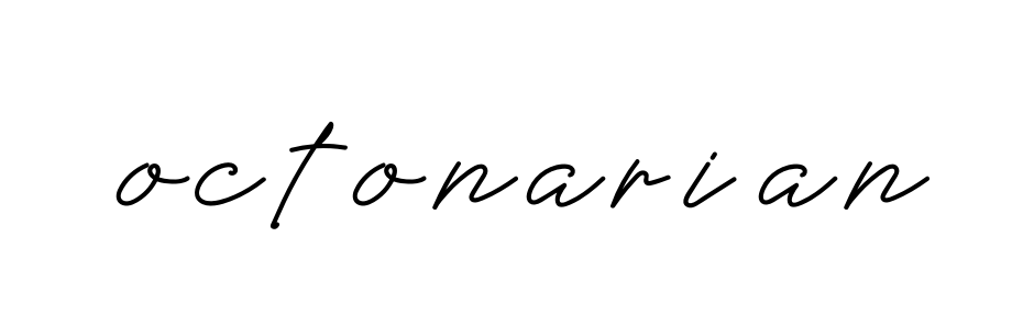 Octonarian signature