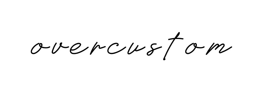 Overcustom signature