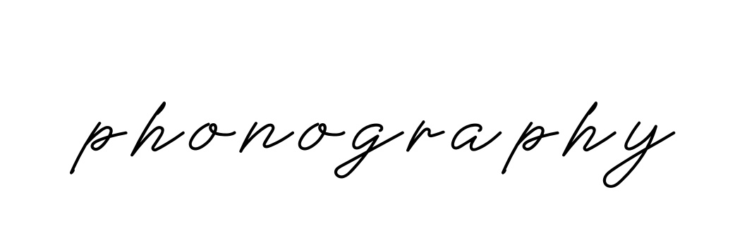 Phonography signature