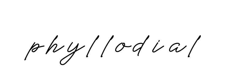 Phyllodial signature