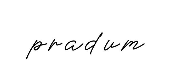 Pradum signature