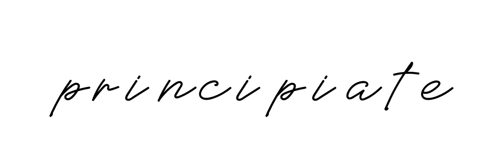 Principiate signature