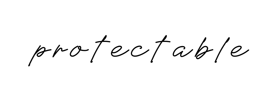 Protectable signature
