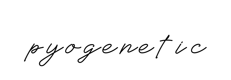 Pyogenetic signature