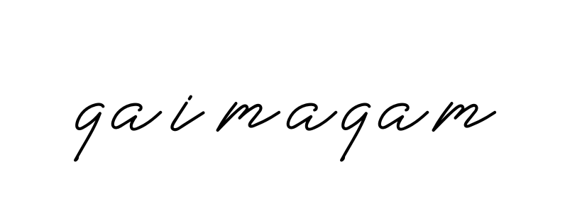 Qaimaqam signature