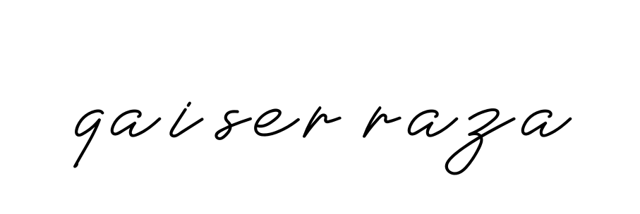 Qaiser-raza signature