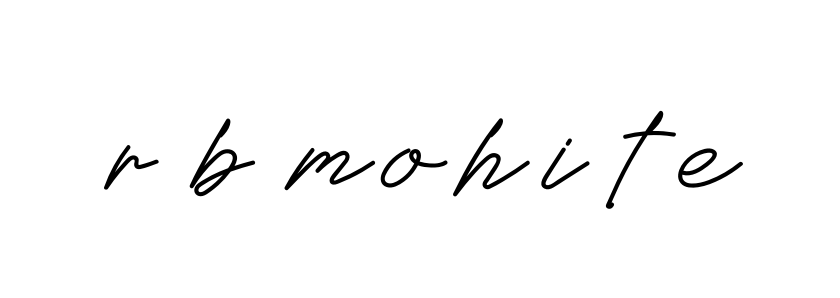 R-b-mohite signature