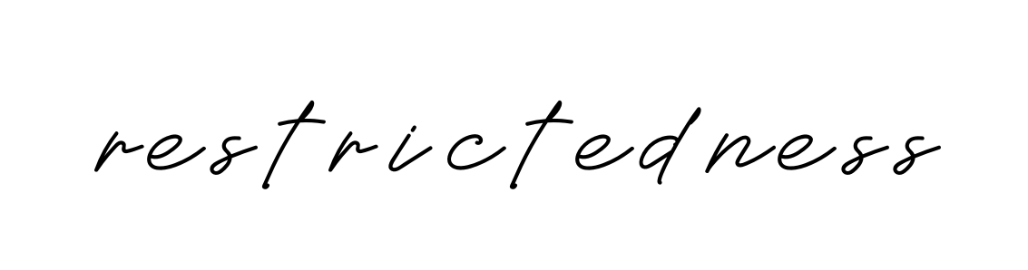Restrictedness signature