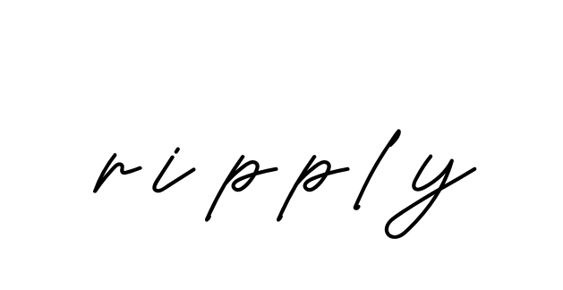 Ripply signature