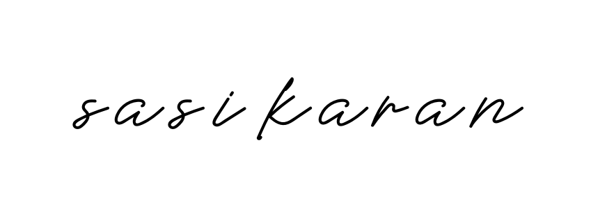 Sasikaran signature