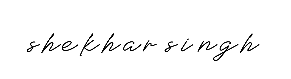 Shekhar-singh- signature