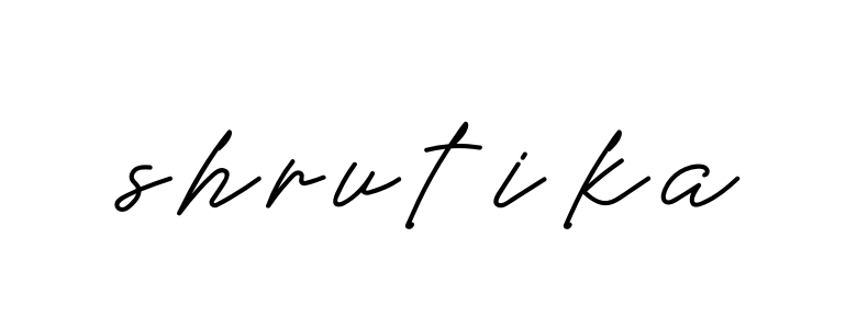 Shrutika signature