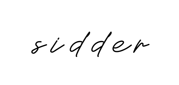 Sidder signature