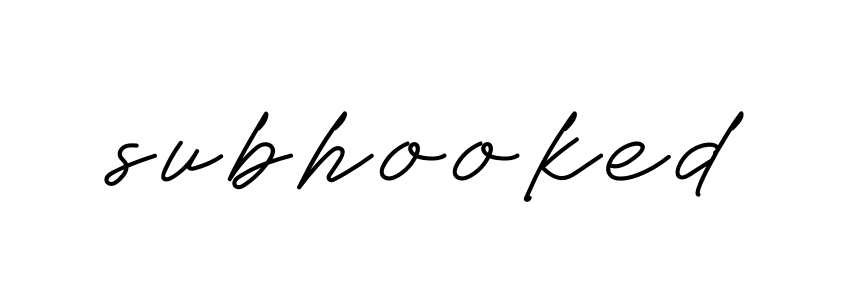 Subhooked signature