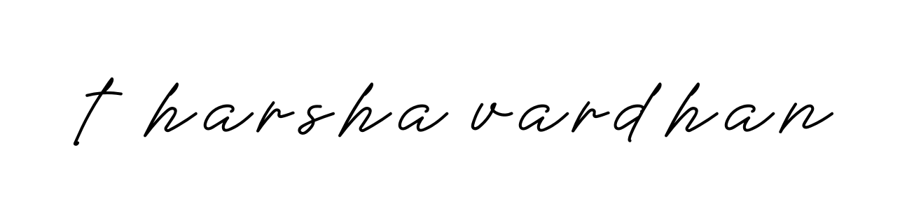 T-harsha-vardhan signature