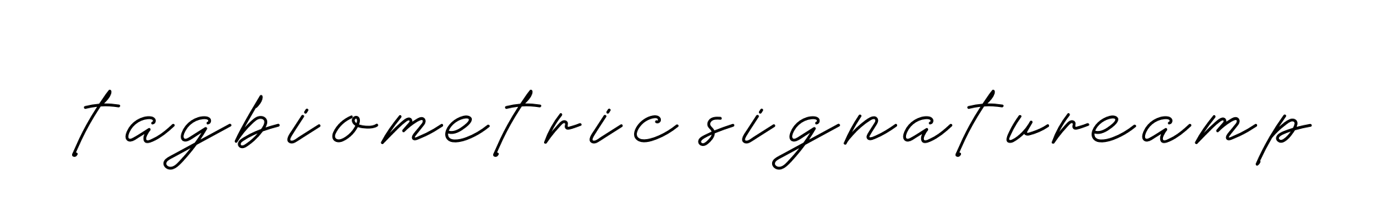 Tagbiometric-signatureamp signature