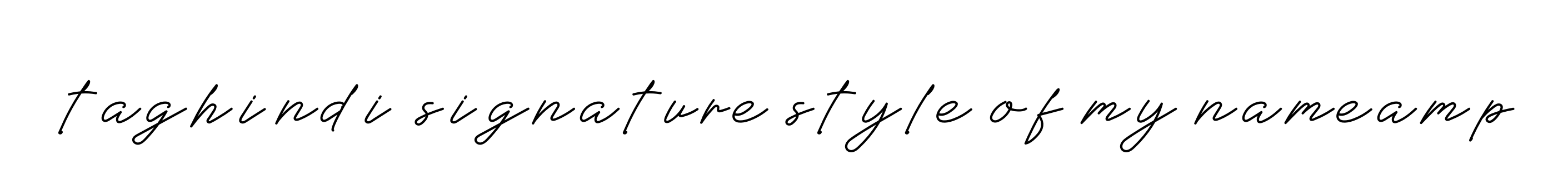 Taghindi-signature-style-of-my-nameamp signature