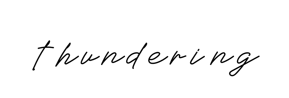 Thundering signature