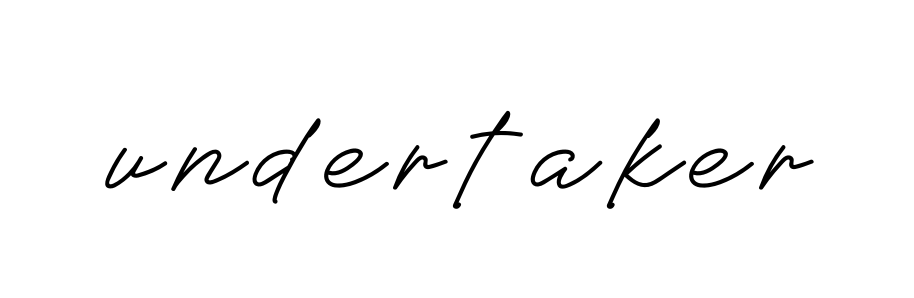 Undertaker signature