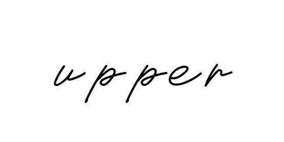 Upper signature
