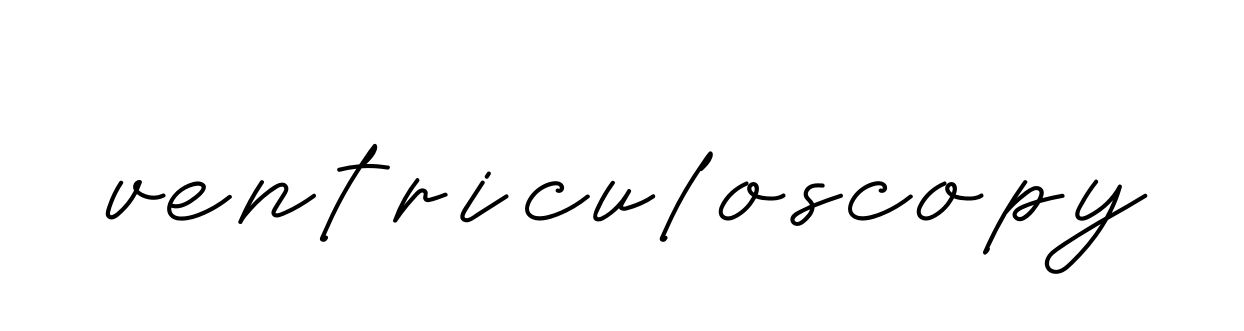 Ventriculoscopy signature