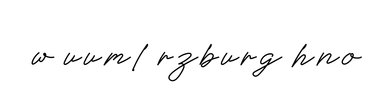 W-uuml-rzburg-hno signature