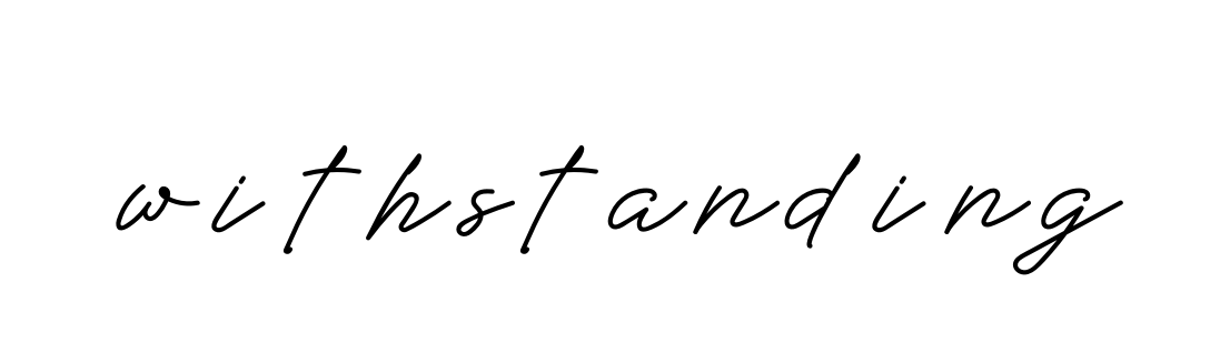 Withstanding signature