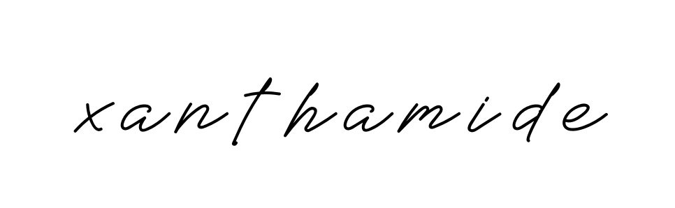 Xanthamide signature