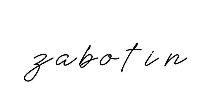 Zabotin signature