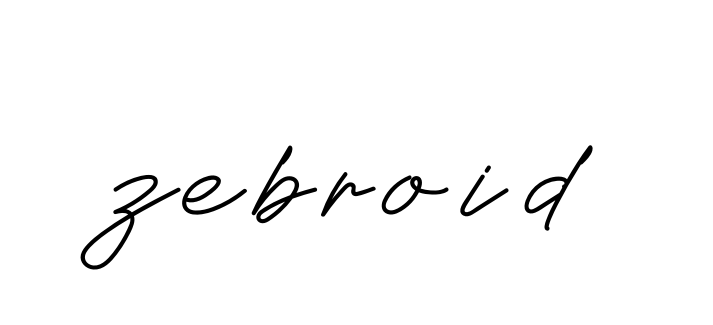 Zebroid signature