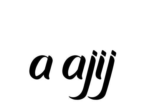 A-ajij signature