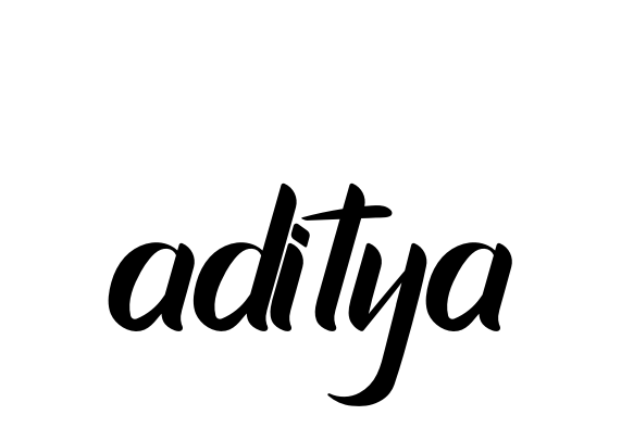 Aditya signature