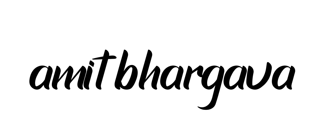 Amit-bhargava- signature