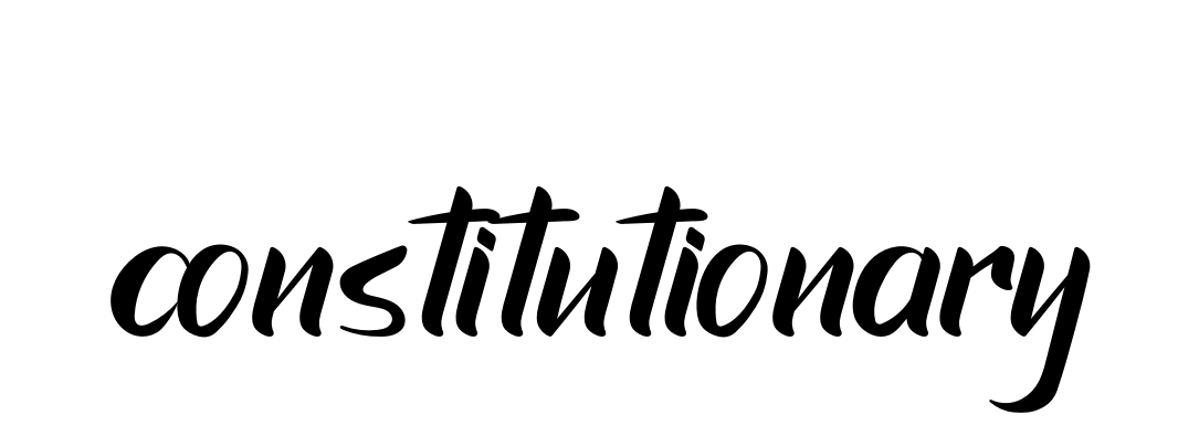 Constitutionary signature