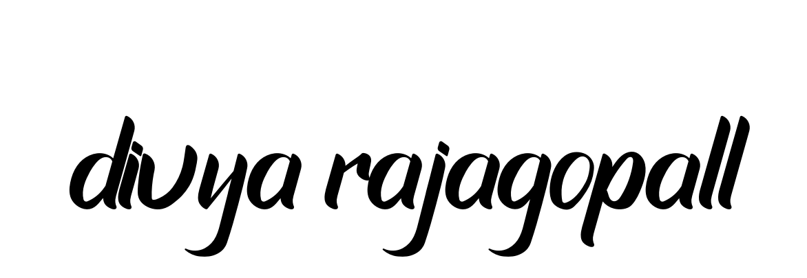 Divya-rajagopall signature