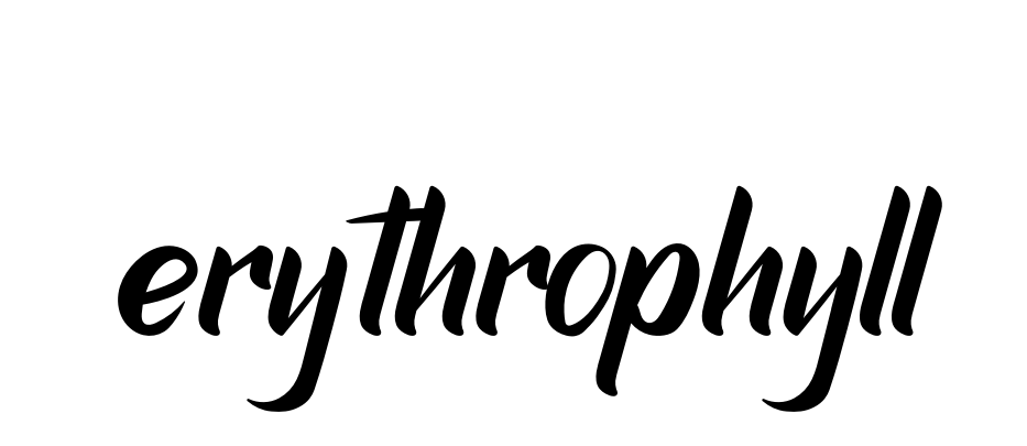 Erythrophyll signature