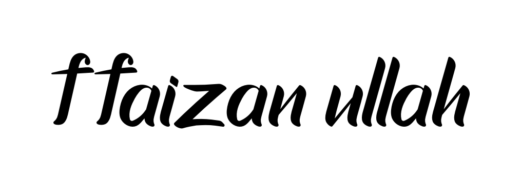F-faizan-ullah signature