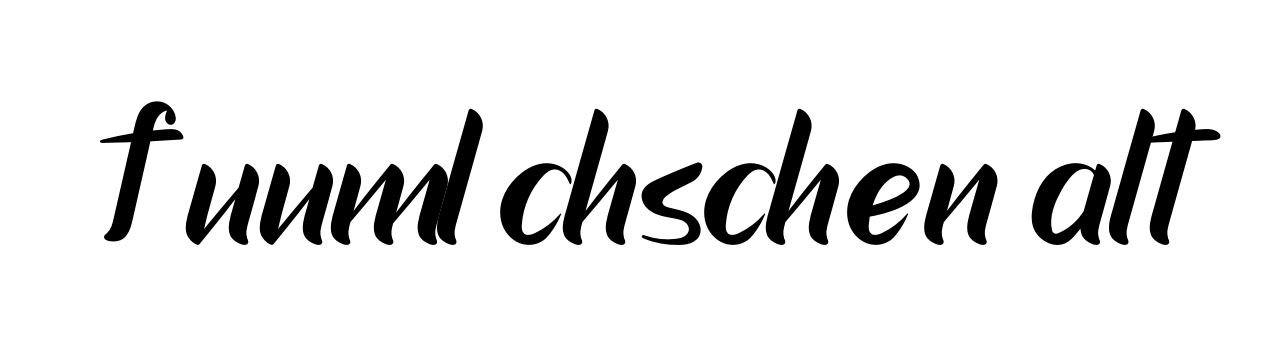 F-uuml-chschen-alt signature