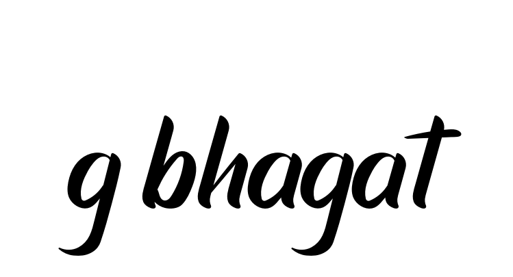 G-bhagat signature