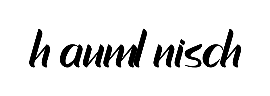 H-auml-nisch signature