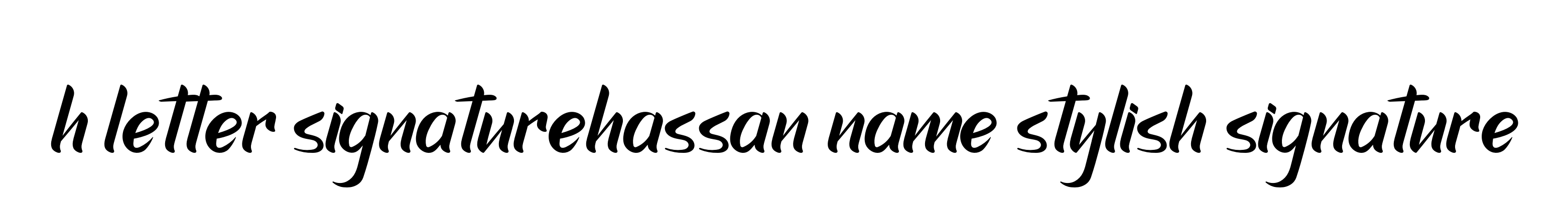 H-letter-signaturehassan-name-stylish-signature signature