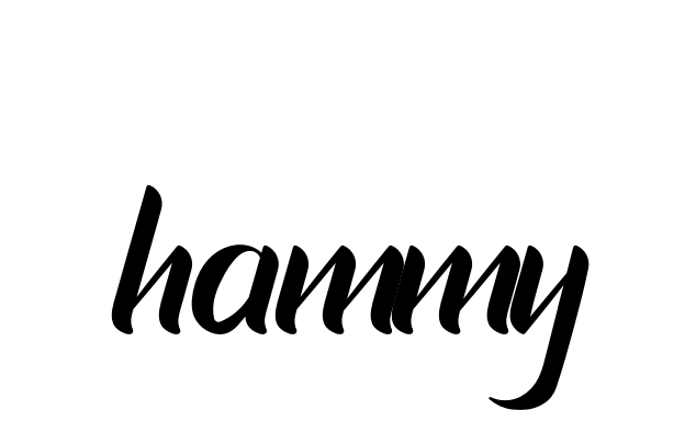 Hammy signature