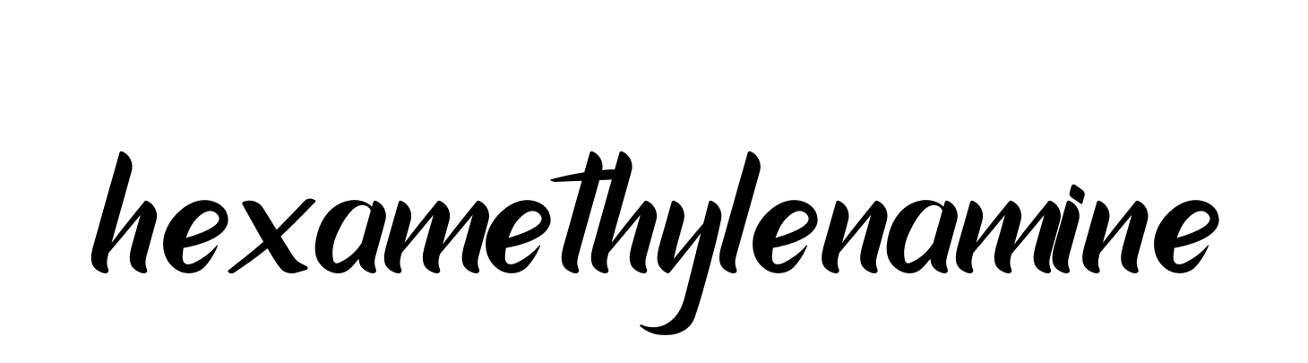 Hexamethylenamine signature